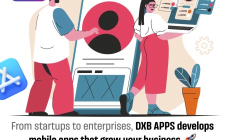 Team of Mobile App Developers at DXB APPS creating future-ready apps