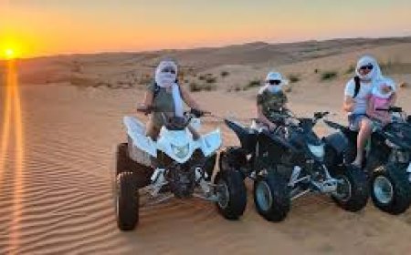 Quad Biking in Abu Dhabi: A Thrilling Adventure Through the Desert