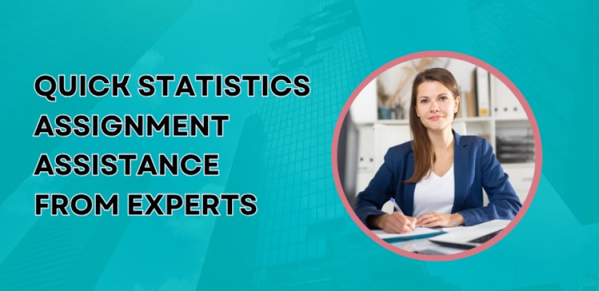 Quick Statistics Assignment Assistance from Experts