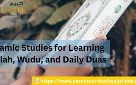 Islamic Studies for Learning Salah, Wudu, and Daily Duas