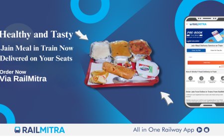 Healthy and Tasty Jain Meal in Train Now Delivered on Your Seats