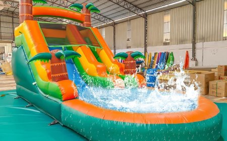 Maximize Your Party Setup with 6 Foot Table and Bounce Houses for Rent San Diego