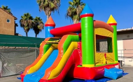 The Challenges and Joys of Hosting Events with a Dragon Bounce House and Large Bounce House