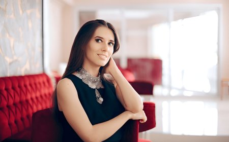 What Necklace Length Works Best with a Black Dress