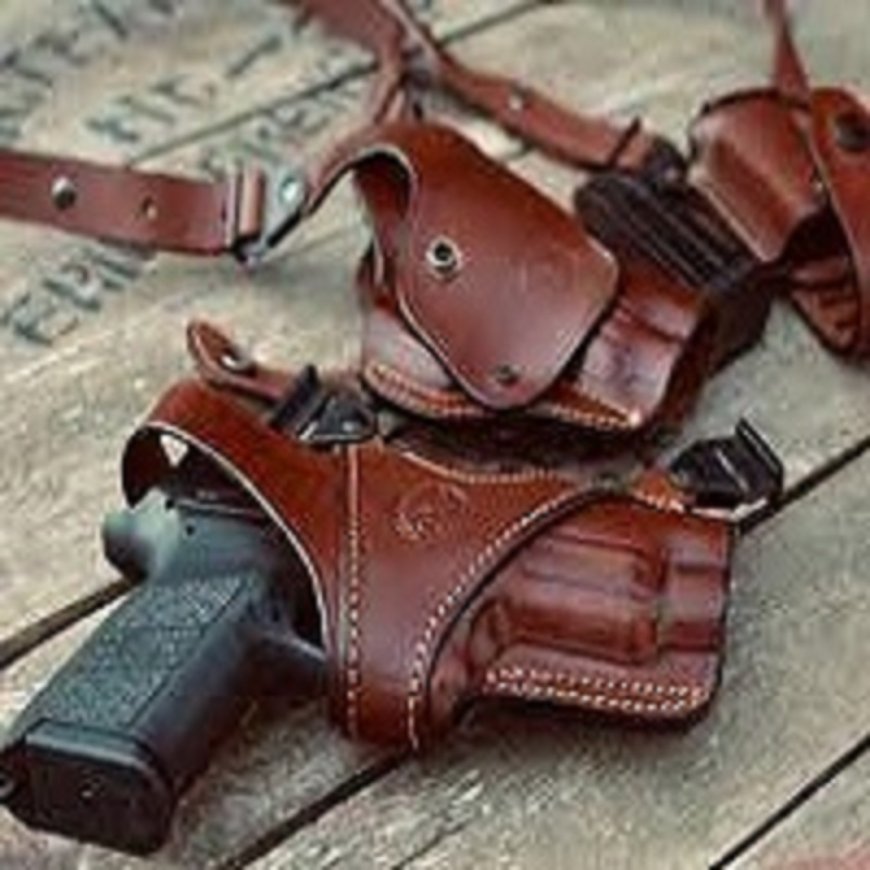 How do custom leather holsters offer superior retention features?