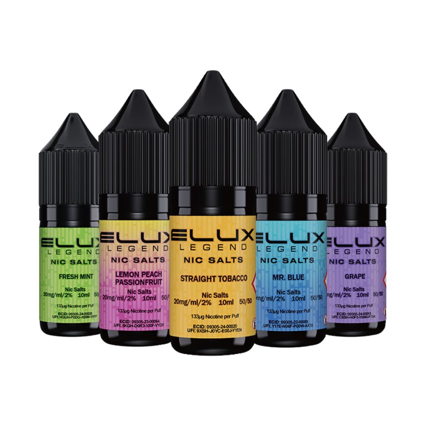 Elux Legend Nic Salts: A Smooth and Flavourful Vaping Choice