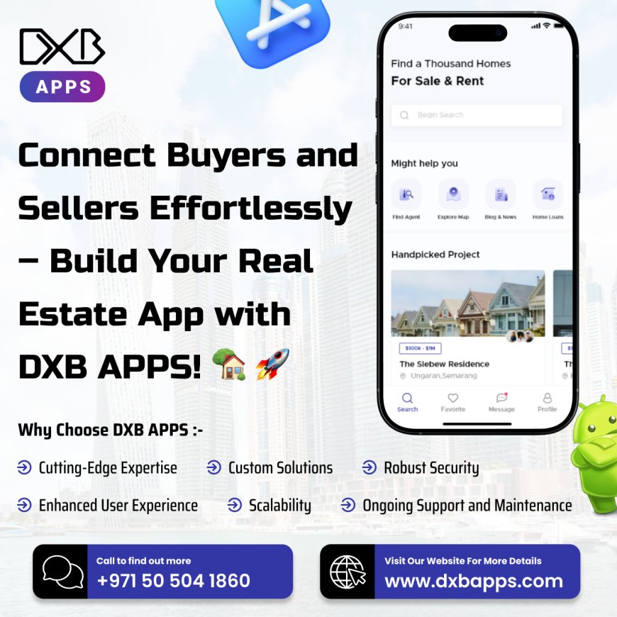 Complete mobile app development Abu Dhabi solutions by experts at DXB APPS